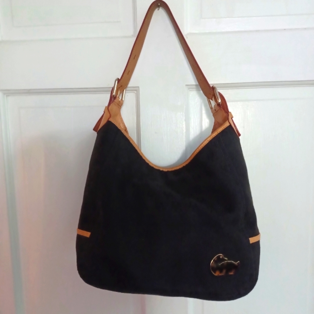 Dooney & Bourke Monogram Jacquard Large Hobo Purse